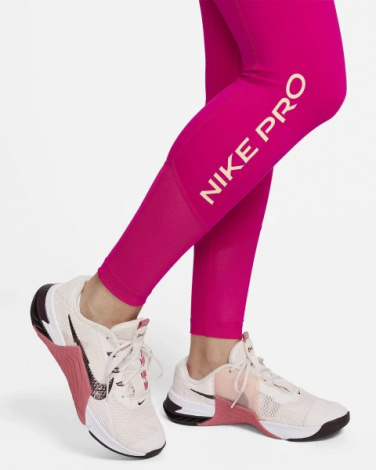 Лосіни жіночі Nike DF MR TIGHT NVT рожеві FB5687-615