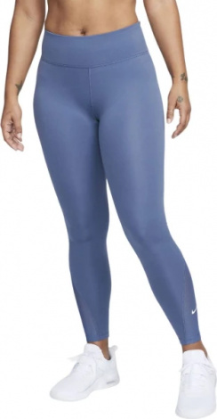 Лосіни жіночі Nike W NK ONE DF MR 7/8 TGT сині DD0249-491