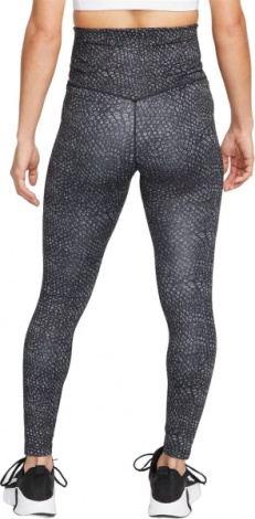 Лосіни жіночі Nike W NK ONE DF HR 7/8 TGHT AOP чорні DX0162-010