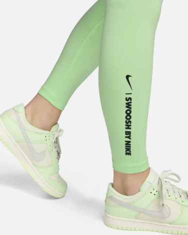 Лосіни жіночі Nike W NK ONE DF HR TGHT GLS світло-зелені FZ4869-376