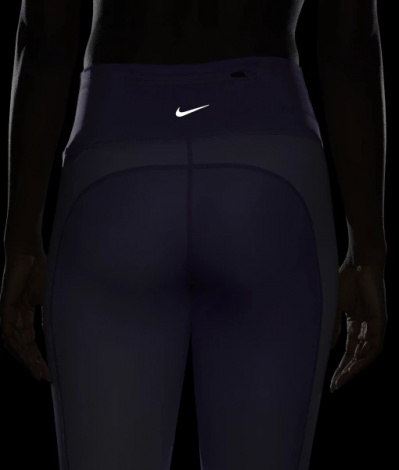 Лосины Nike W NK DF FST MR 7/8 TGHT SNL NV
