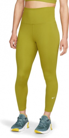 Лосіни жіночі Nike W NK ONE DF HR CROP TGHT зелені DM7276-390