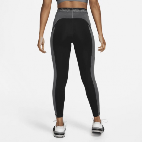 Лосини жіночі Nike W NP DF HR 7/8 TIGHT FEMME чорно-сірі DX0063-010