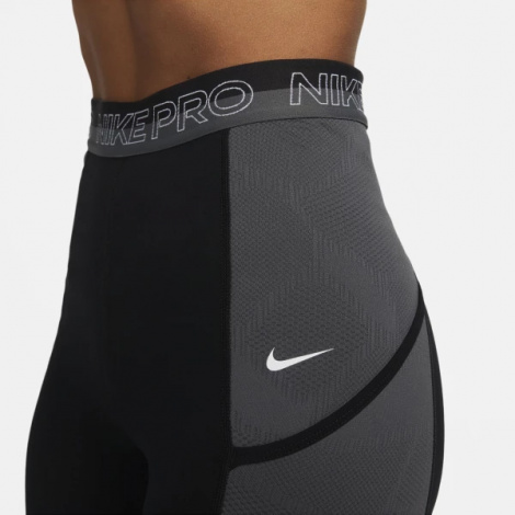 Лосини жіночі Nike W NP DF HR 7/8 TIGHT FEMME чорно-сірі DX0063-010