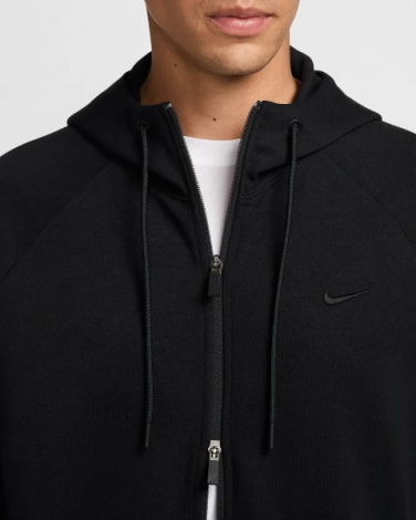 Толстовка Nike PRIMARY FLEECE DRI-FIT UV FULL-ZIP PERFORMANCE HOODIE чорна FZ0967-010