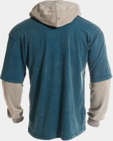 Толстовка MIMETIC голубая