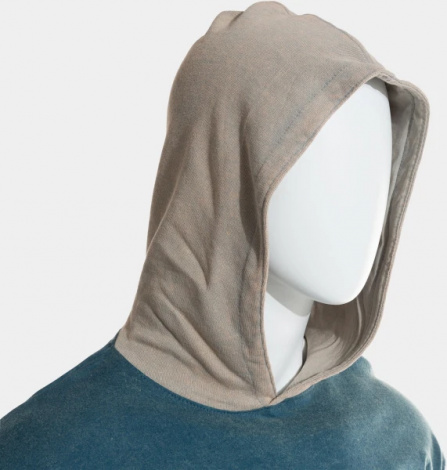 Толстовка MIMETIC голубая