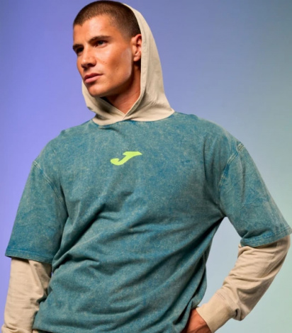 Толстовка MIMETIC голубая