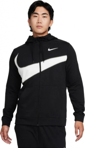 Толстовка Nike DF FLC HD FZ ENERG чорна FB8575-010