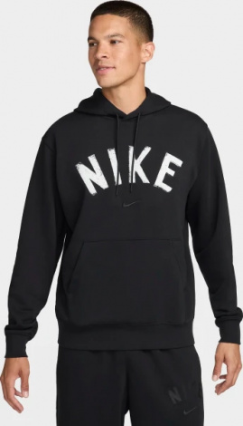 Худі Nike SWOOSH DRI-FIT FRENCH TERRY PULLOVER FITNESS HOODIE чорне FV9919-010