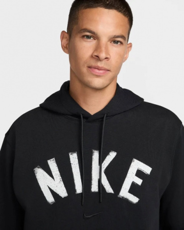 Худі Nike SWOOSH DRI-FIT FRENCH TERRY PULLOVER FITNESS HOODIE чорне FV9919-010