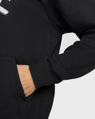 Худі Nike SWOOSH DRI-FIT FRENCH TERRY PULLOVER FITNESS HOODIE чорне FV9919-010