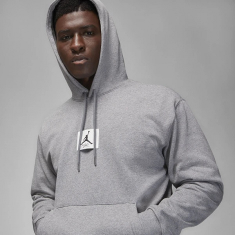 Худі Nike MJ ESS STMT FLC PO сіра DQ7338-091