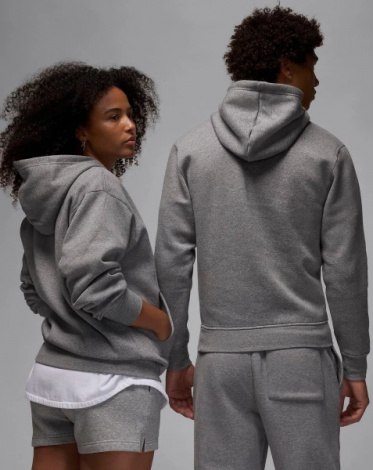 Худі Nike JORDAN BROOKLYN FLEECE PULLOVER HOODIE сіре FV7281-091
