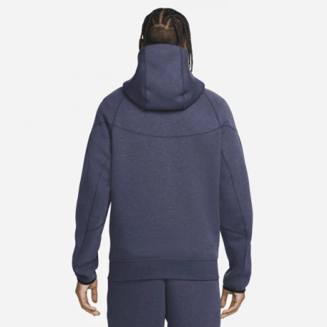 Толстовка Nike NK TCH FLC FZ WR HOODIE синя FB7921-473
