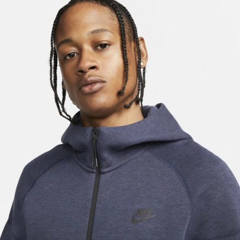 Толстовка Nike NK TCH FLC FZ WR HOODIE синя FB7921-473