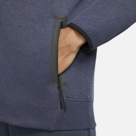 Толстовка Nike NK TCH FLC FZ WR HOODIE синя FB7921-473