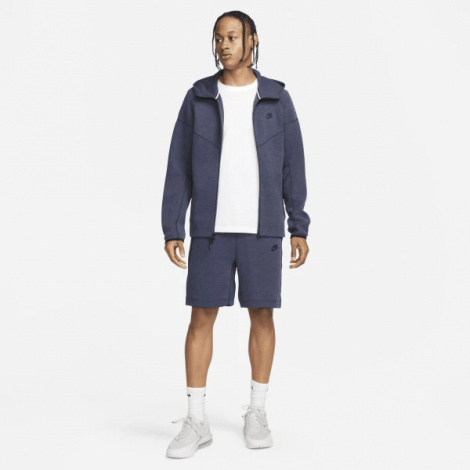 Толстовка Nike NK TCH FLC FZ WR HOODIE синя FB7921-473