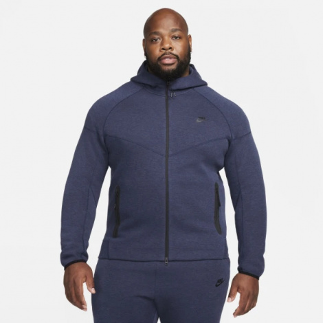 Толстовка Nike NK TCH FLC FZ WR HOODIE синя FB7921-473
