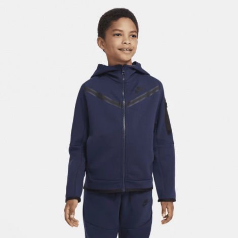 Детская толстовка Nike B NSW TCH FLC FZ