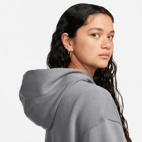 Худі жіноче Nike NS FLC OS PO HD SWSH сіре FN7698-084