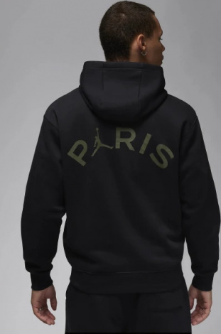 Худі Nike JORDAN PSG HBR FLC PO чорне FN5326-010