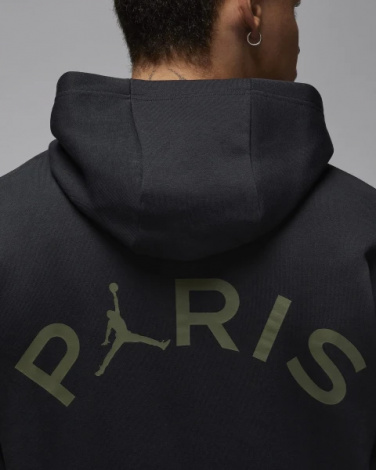 Худі Nike JORDAN PSG HBR FLC PO чорне FN5326-010