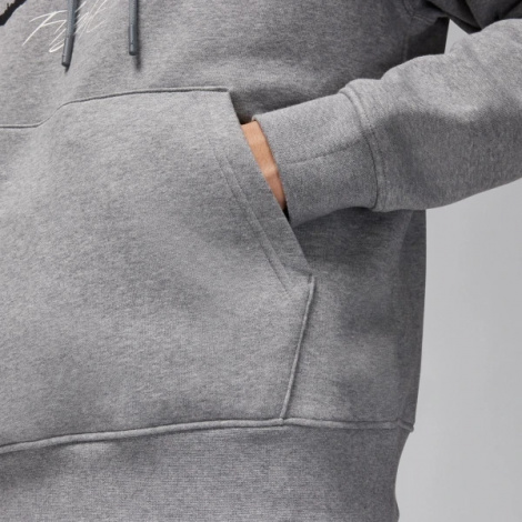 Толстовка Nike MJ ESS FLC BASELINE HOODIE сіра FD7545-091