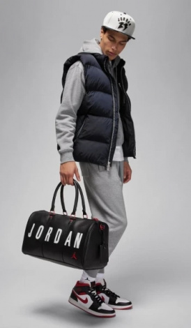 Толстовка Nike MJ ESS FLC BASELINE HOODIE сіра FD7545-091