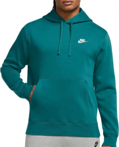 Толстовка Nike CLUB HOODIE PO BB бірюзова BV2654-381