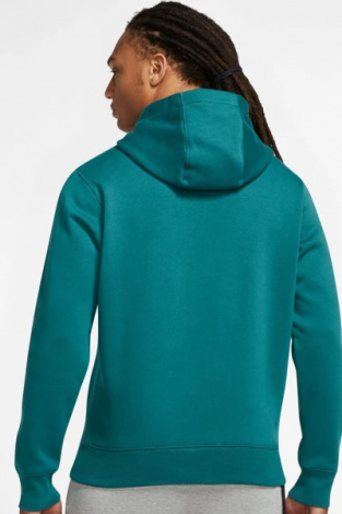 Толстовка Nike CLUB HOODIE PO BB бірюзова BV2654-381