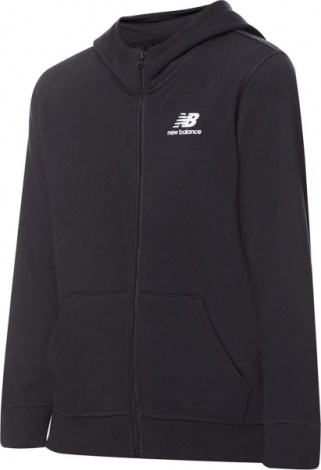 Толстовка підліткова New Balance ESSENTIALS STACKED LOGO чорна YJ31536BK