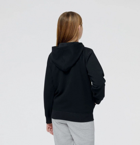 Толстовка підліткова New Balance ESSENTIALS STACKED LOGO чорна YJ31536BK
