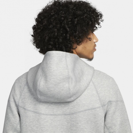 Толстовка Nike M NK TCH FLC FZ WR HOODIE сіра FB7921-063