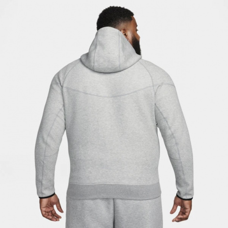 Толстовка Nike M NK TCH FLC FZ WR HOODIE сіра FB7921-063