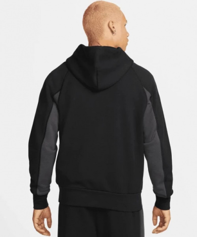 Худі Nike M NSW NIKE AIR FT PO HOODIE чорне DQ4207-011