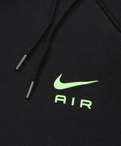 Худі Nike M NSW NIKE AIR FT PO HOODIE чорне DQ4207-011