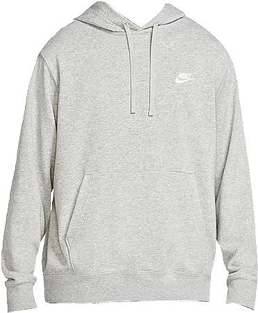 Худі Nike CLUB HOODIE PO FT сіре CZ7857-063