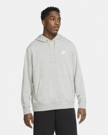 Худі Nike CLUB HOODIE PO FT сіре CZ7857-063
