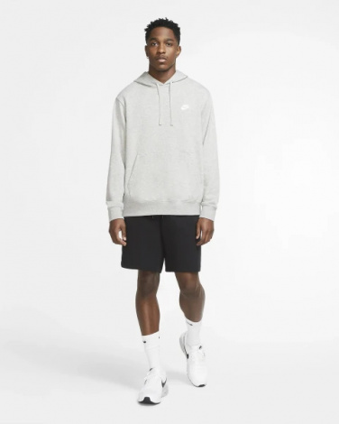 Худі Nike CLUB HOODIE PO FT сіре CZ7857-063