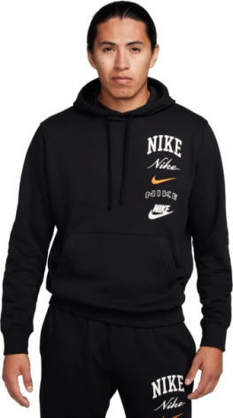 Худі Nike M NK CLUB BB PO HDY STACK GX чорне FN2634-010