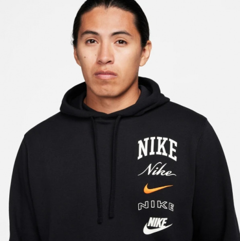 Худі Nike M NK CLUB BB PO HDY STACK GX чорне FN2634-010