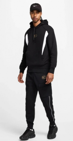 Худі Nike AIR PULLOVER HOODIE чорно-біле HM0175-010