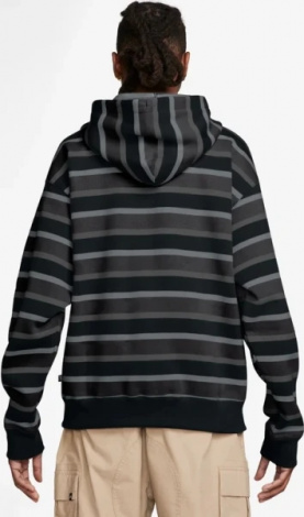 Толстовка Nike SB FULL-ZIP FLEECE SKATE HOODIE чорно-сіра FN2512-065