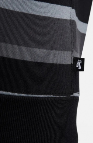 Толстовка Nike SB FULL-ZIP FLEECE SKATE HOODIE чорно-сіра FN2512-065