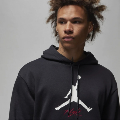Толстовка Nike MJ ESS FLC BASELINE HOODIE чорна FD7545-010