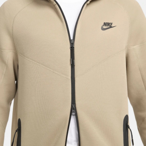 Толстовка Nike M NK TCH FLC FZ WR HOODIE бежева FB7921-247