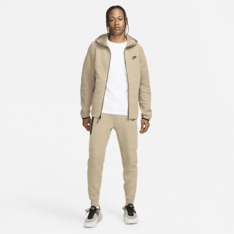 Толстовка Nike M NK TCH FLC FZ WR HOODIE бежева FB7921-247
