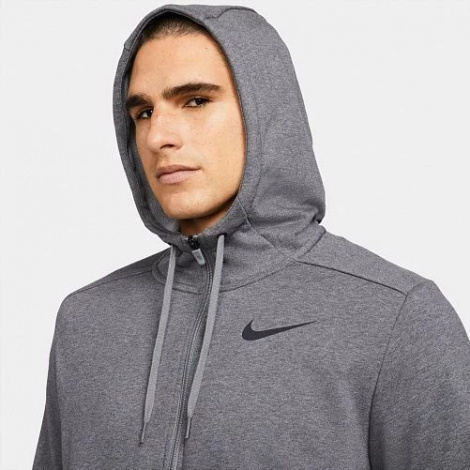 Толстовка Nike M NK DF HDIE FZ FL сіра CZ6376-071