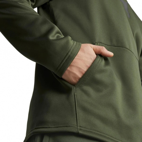 Толстовка Puma TRAIN PWR FLEECE HOODIE зелена 52089333